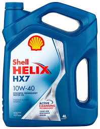 УСН 6 % Масло SHELL HELIX HX7 5W40 4L Shell