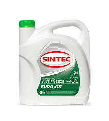 Антифриз G-11 Euro зеленый 3 кг SINTEC