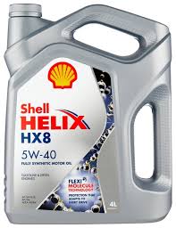 УСН 6 % Масло SHELL HELIX HX8 Synthetic 5w-40 4L Россия Shell