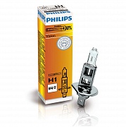 Лампа PHILIPS  H1 12V 55W P14,5s, WHITE VISION ULTRA (к-т)