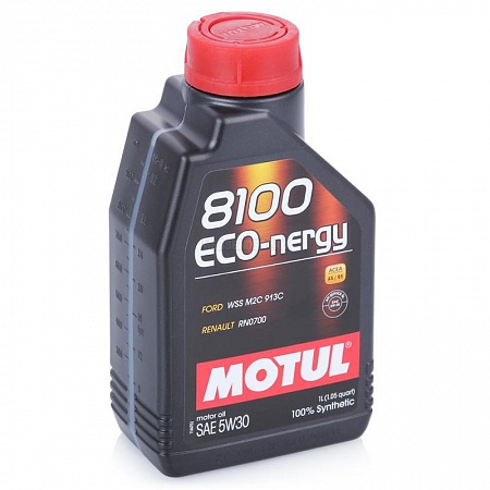 УСН 6 % Масло 102782 Мотор/масло 8100 Eco-nergy 5w30  1л. Motul