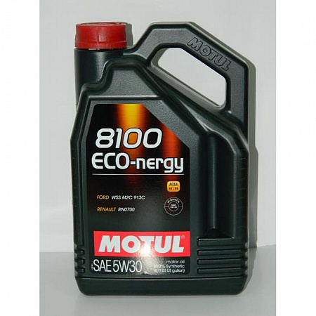 УСН 6 % Масло 104257 Мотор/масло 8100 Eco-nergy 5w30 4л. Motul
