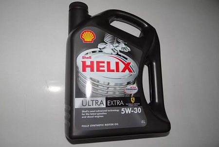 УСН 6 % Масло мотор синт 5W30  4л  Shell Helix Ultra Extra Shell